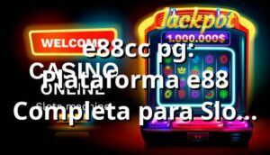 ⭐ e88cc pg: Plataforma e88 Completa para Slots e Jogos
